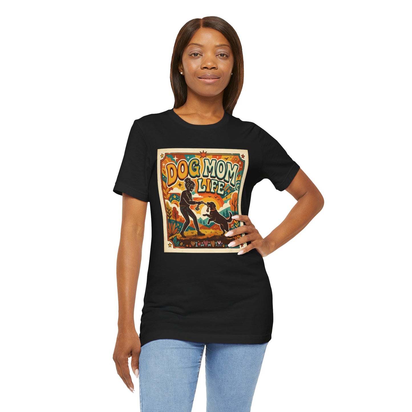 T-Shirt - Dog Mom Life