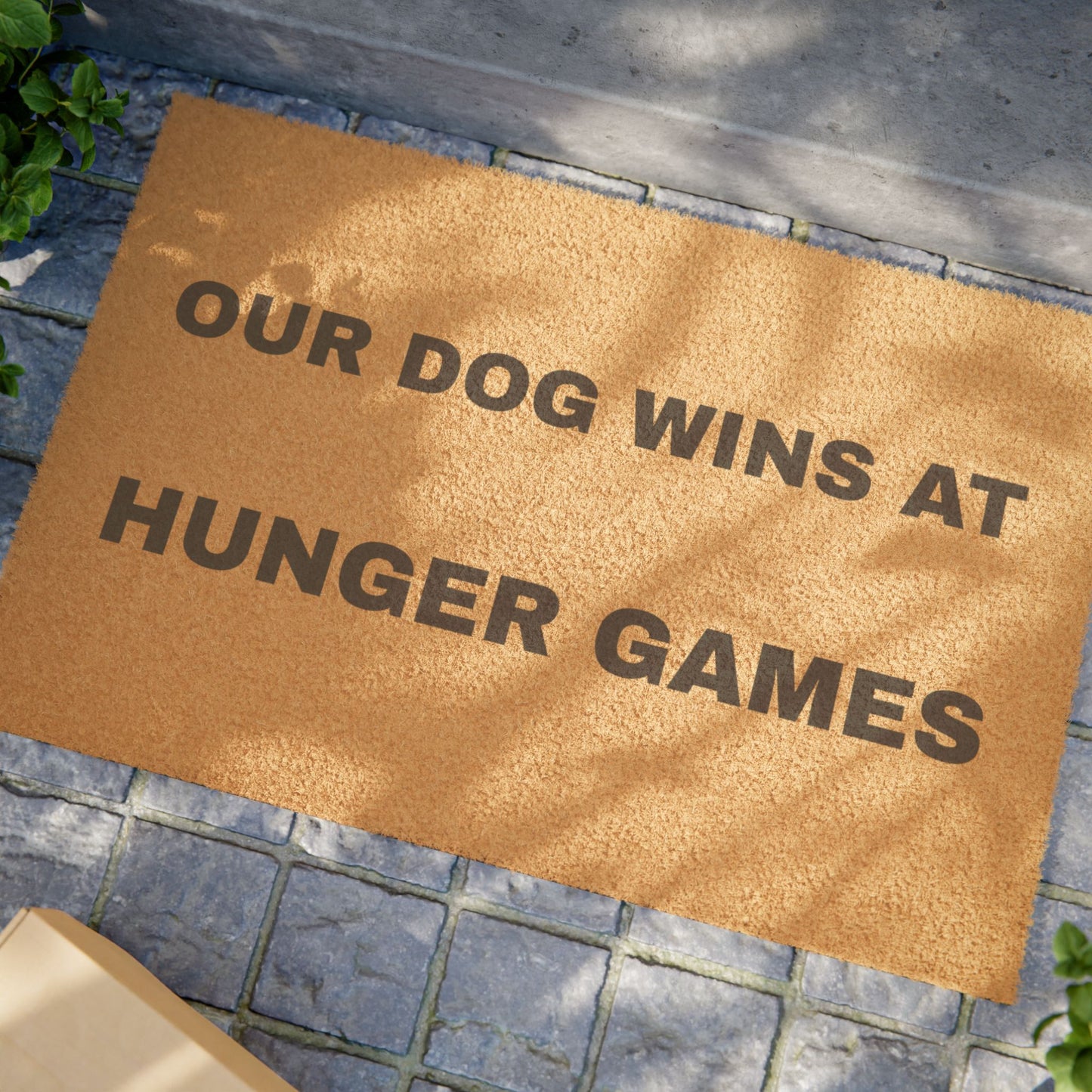 Doormat - Our Dog Wins