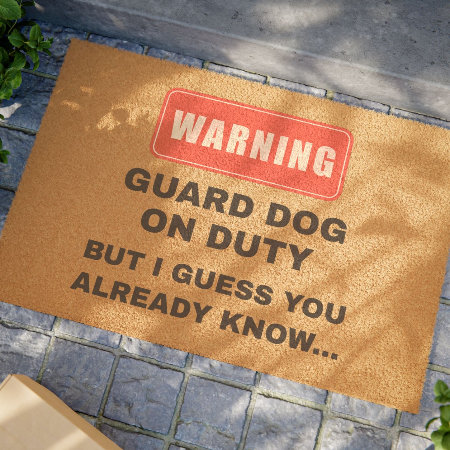 Doormat - Guard Dog On Duty