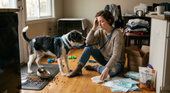 dealing with the challenges of fostering a rescue dog