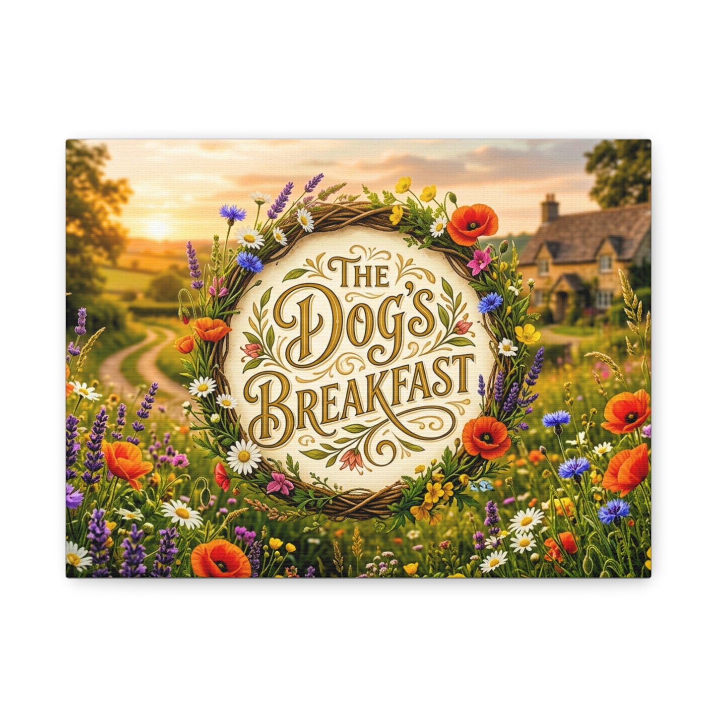 Canvas Print - The Dogs Breakfast