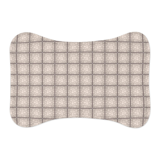 Dog Foodmat - Plaid