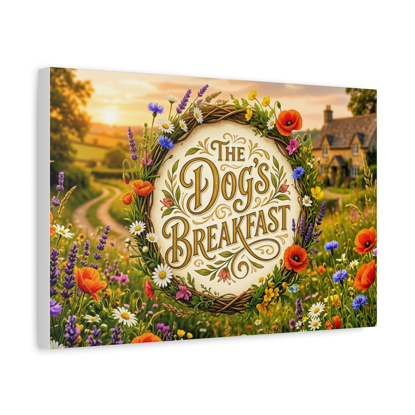 Canvas Print - The Dogs Breakfast
