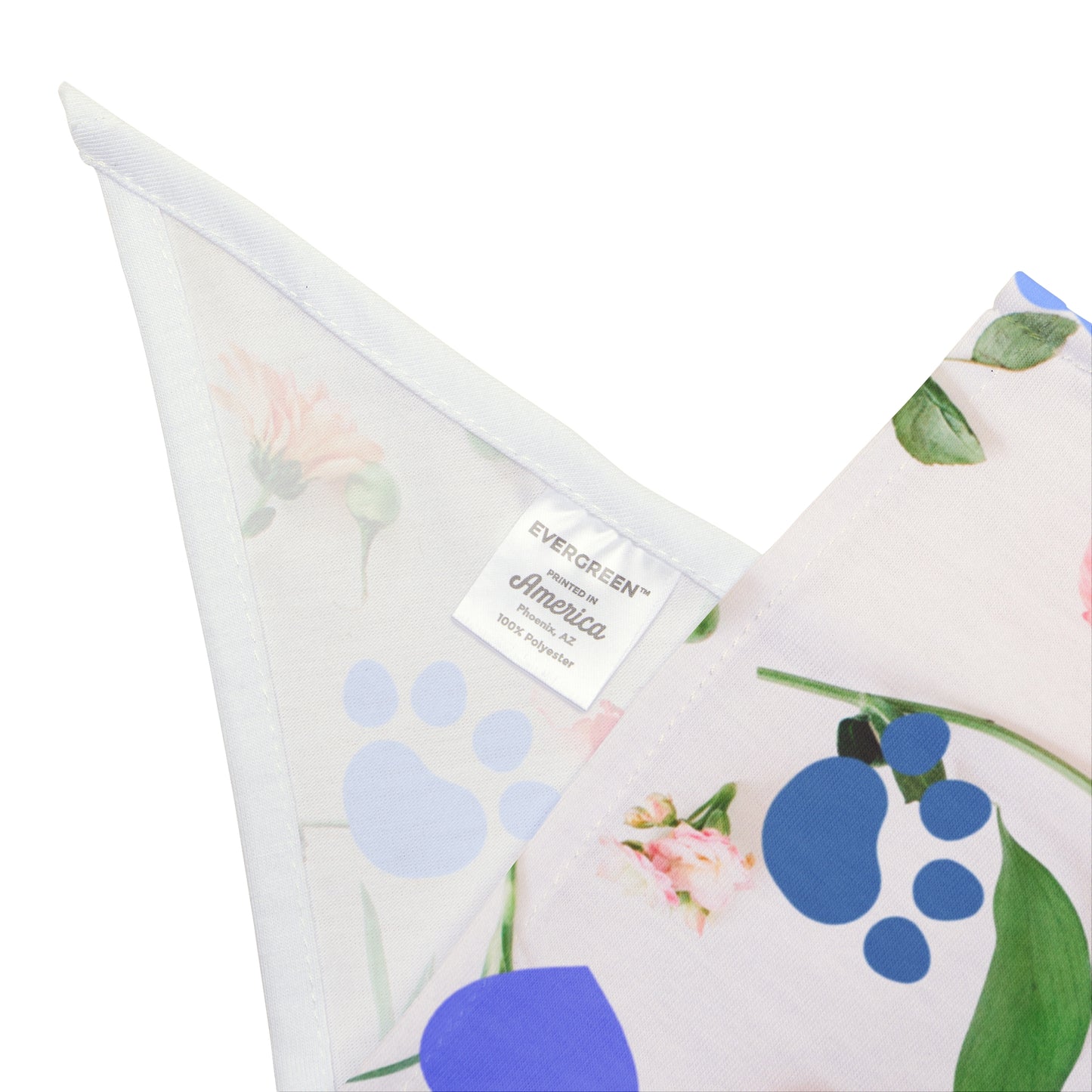 Dog Bandana - Hearts and Rose