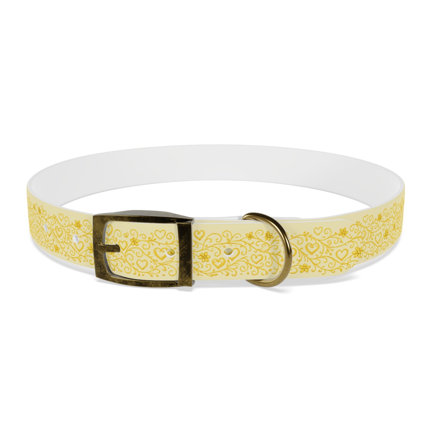Dog Collar - Love is Gold