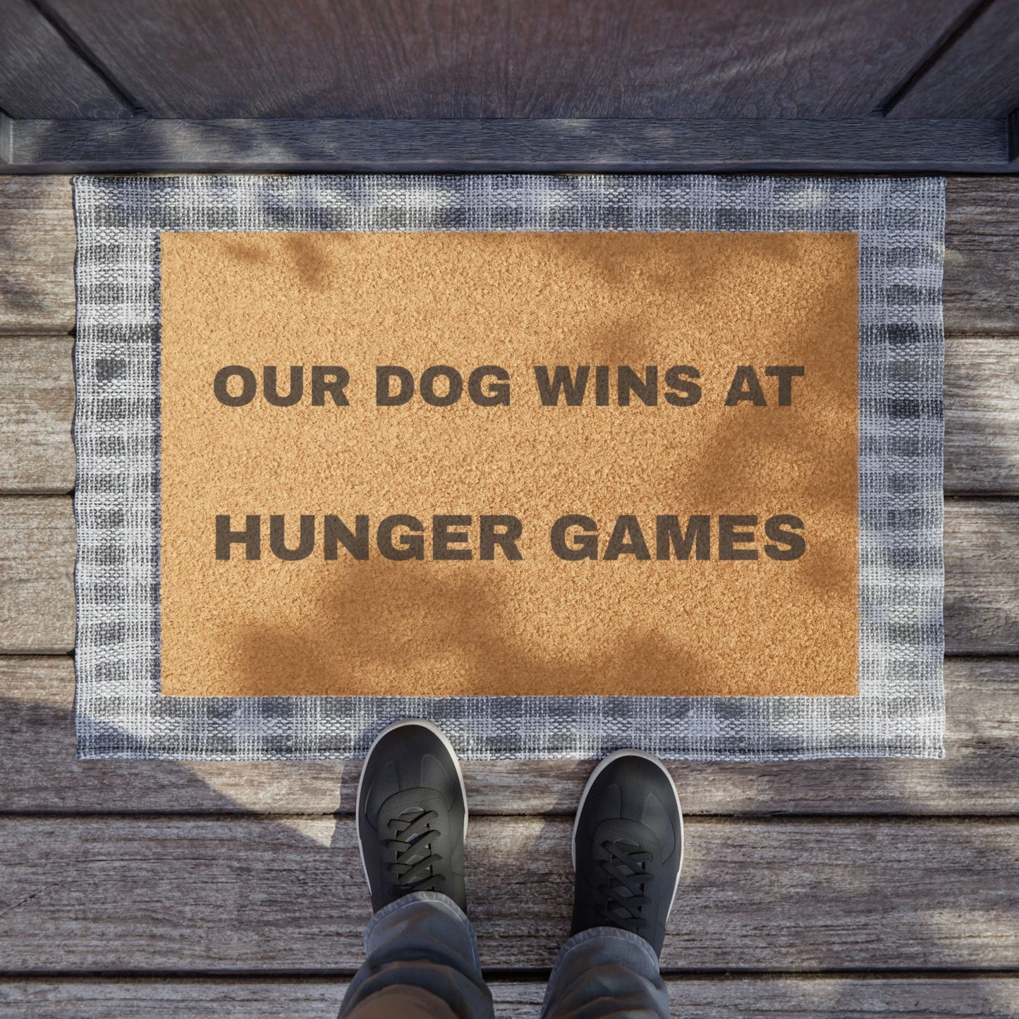 Doormat - Our Dog Wins
