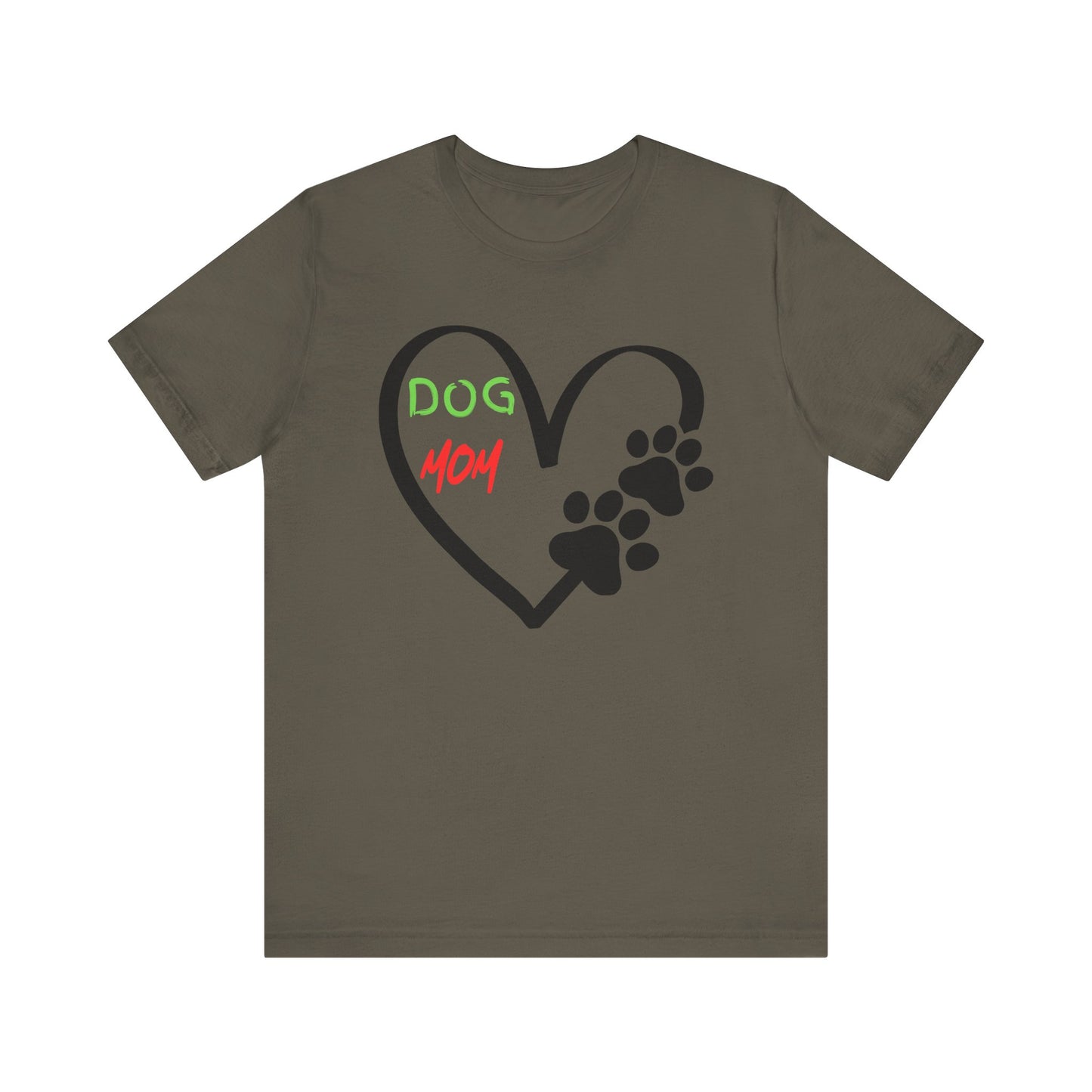 T-Shirt - Dog Mom Heart