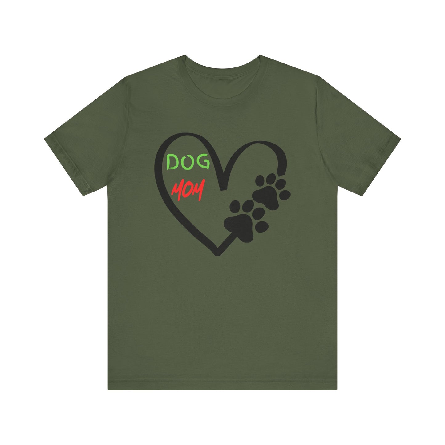 T-Shirt - Dog Mom Heart