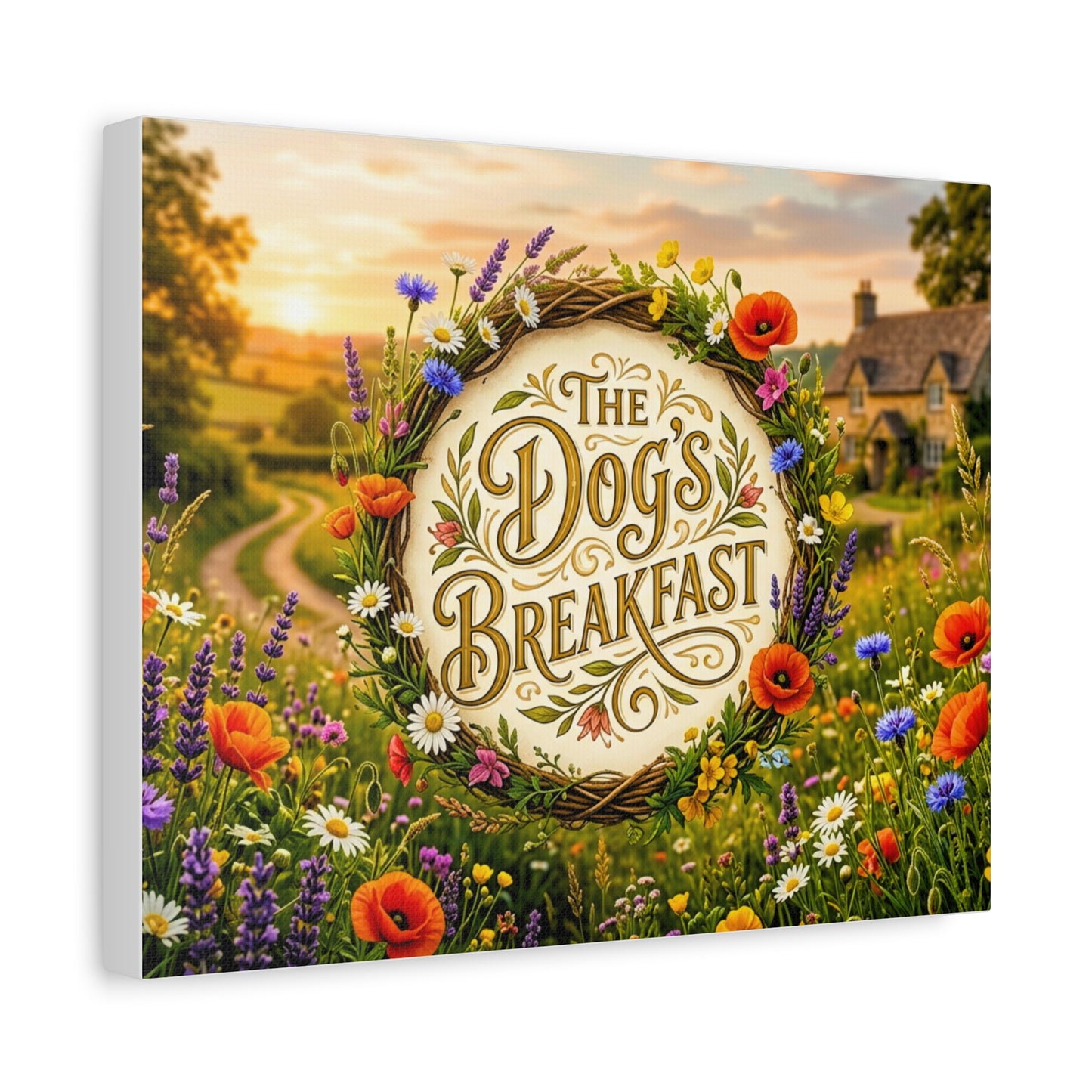 Canvas Print - The Dogs Breakfast