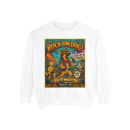 Sweatshirt - Rock On Dog