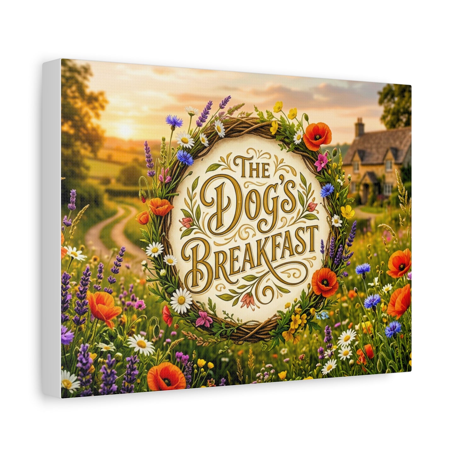 Canvas Print - The Dogs Breakfast