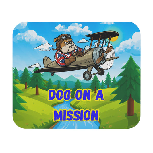Mouse Pad - Dog on a Mission
