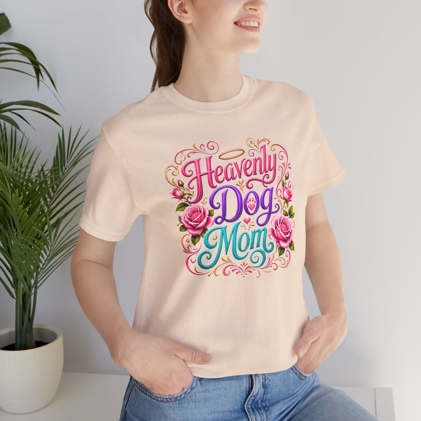 T-Shirt - Heavenly Dog Mom