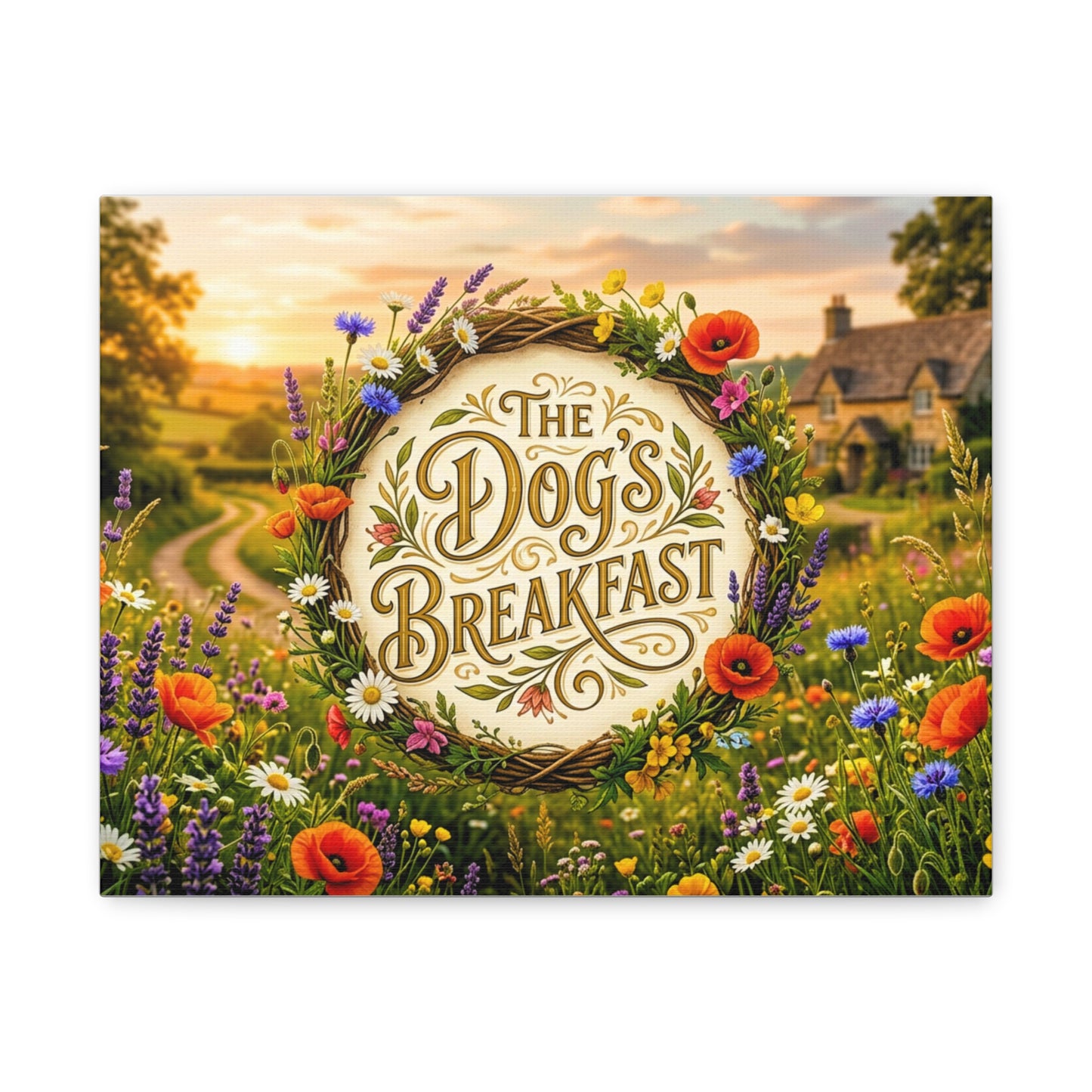 Canvas Print - The Dogs Breakfast