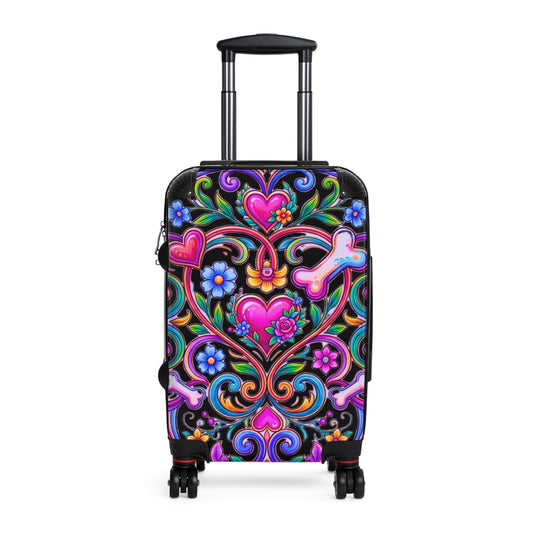 Suitcase - Bone Mandala