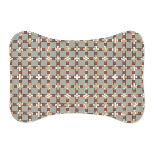 Dog Foodmat - Geometric Tile