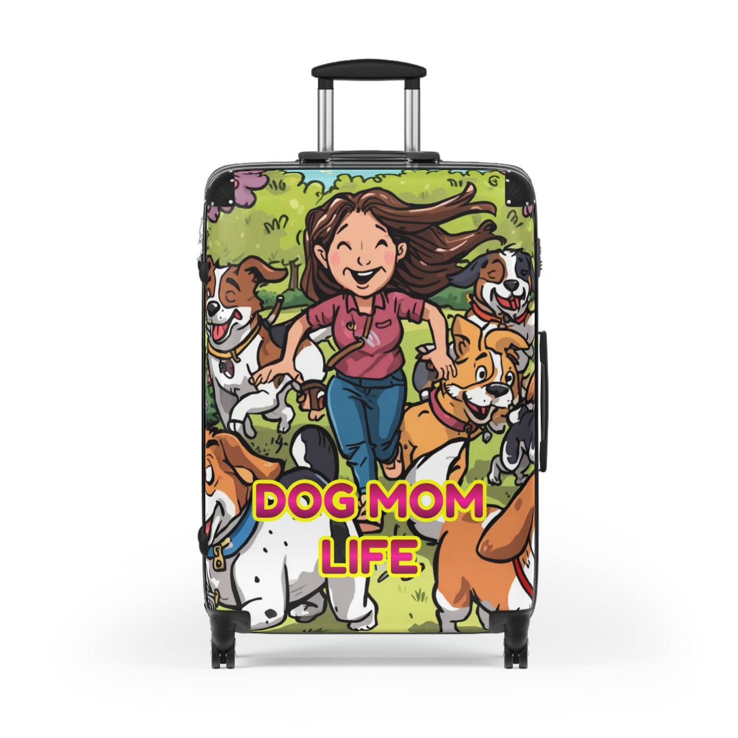 Suitcase - Dog Mom Life