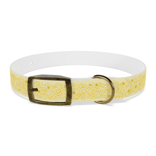 Dog Collar - Love is Gold