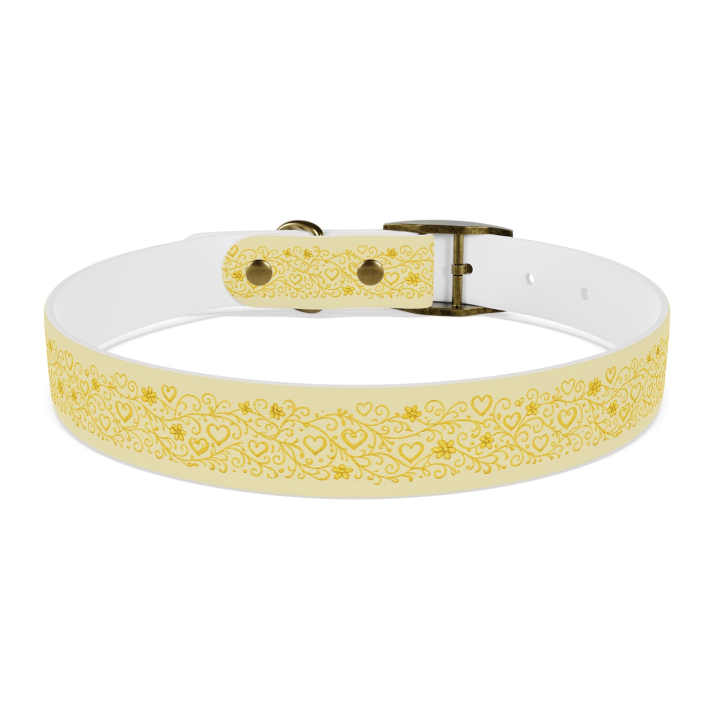 Dog Collar - Love is Gold