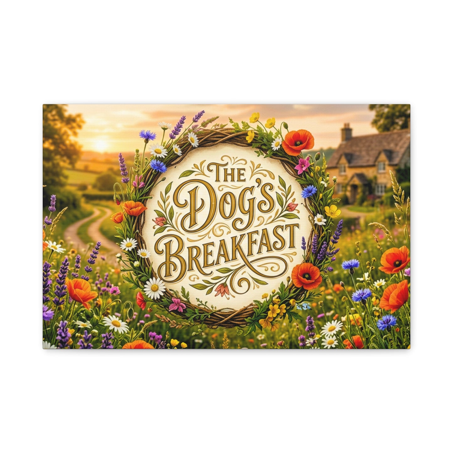 Canvas Print - The Dogs Breakfast
