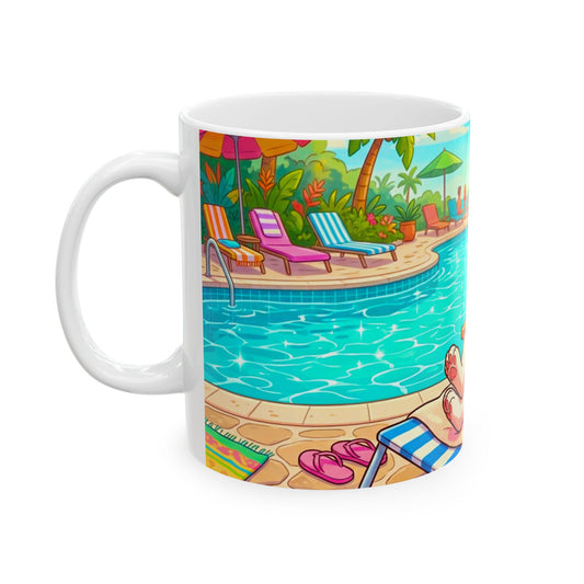 Coffee Mug - Poolside Lounger