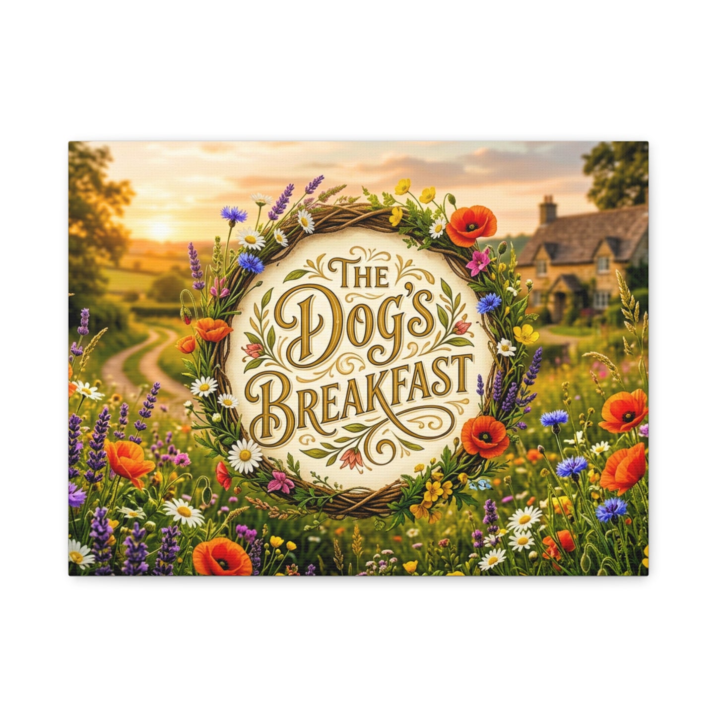 Canvas Print - The Dogs Breakfast