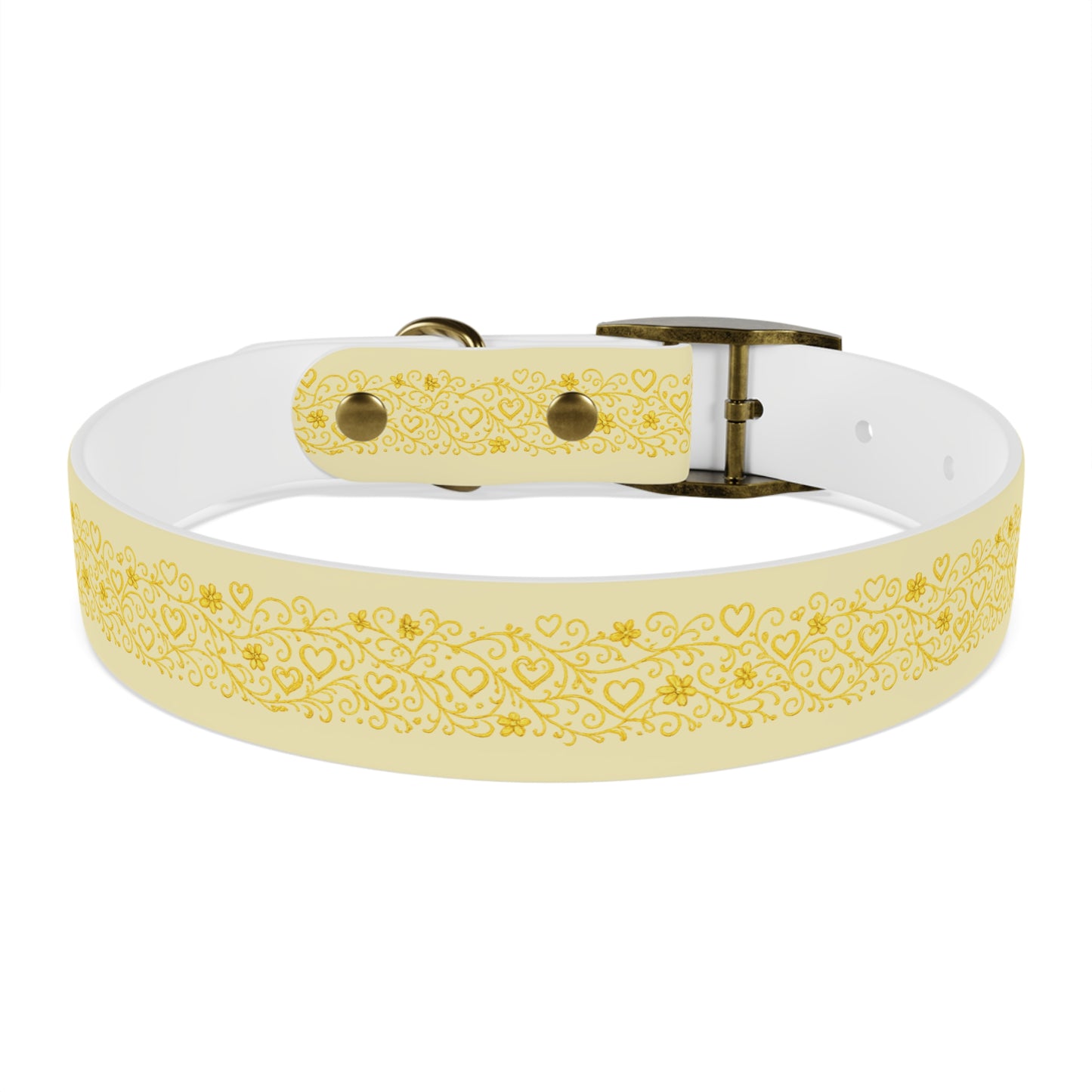 Dog Collar - Love is Gold