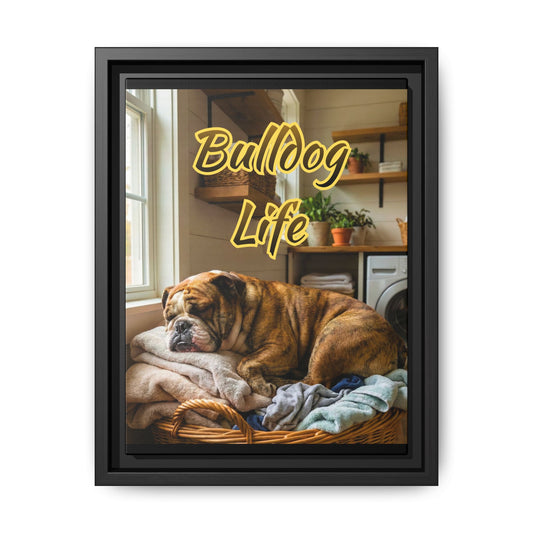 Printed Canvas - Bulldog Life