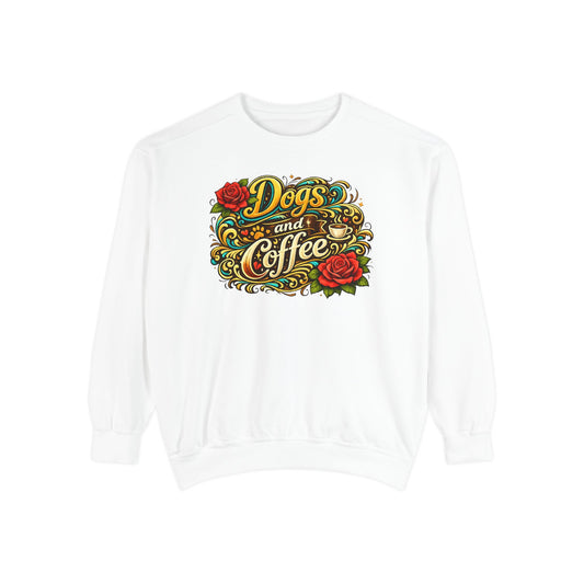 Sweatshirt - Dogs and Coffee