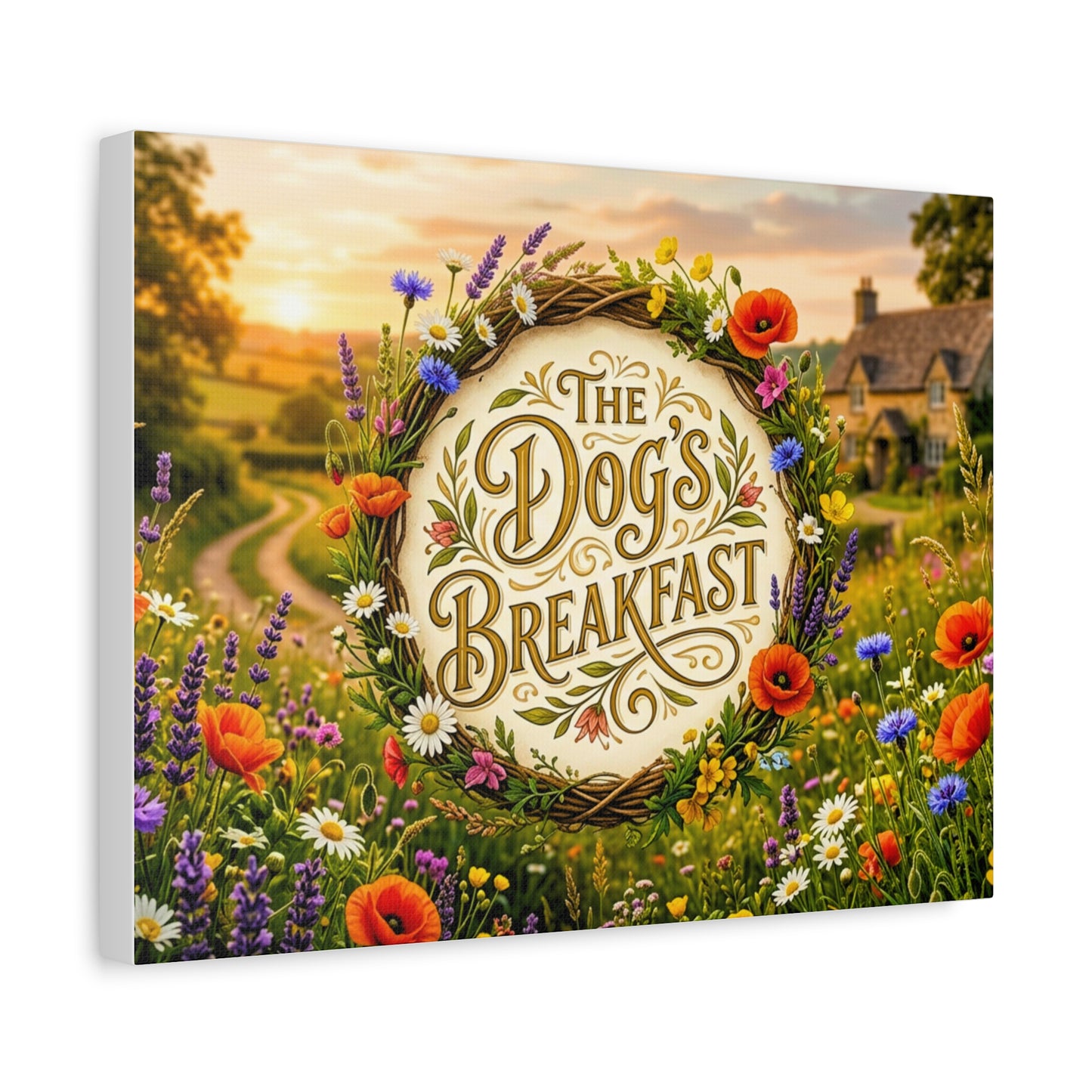 Canvas Print - The Dogs Breakfast