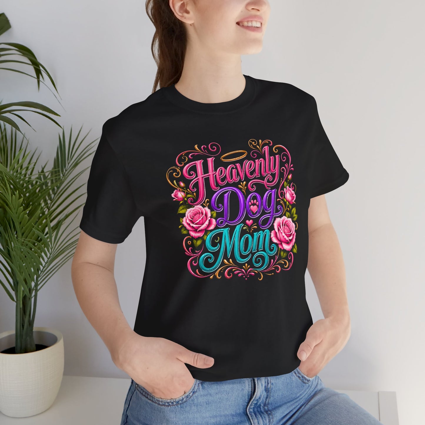 T-Shirt - Heavenly Dog Mom