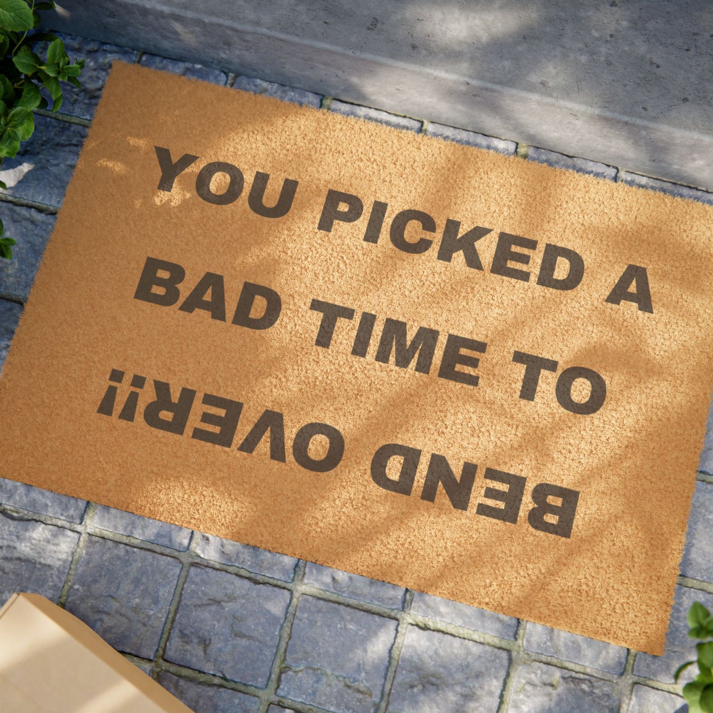 Doormat - You Picked A Bad Time To Bend Over