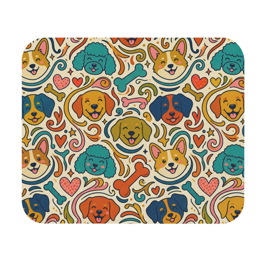 Mouse Pad - Happy Dogs