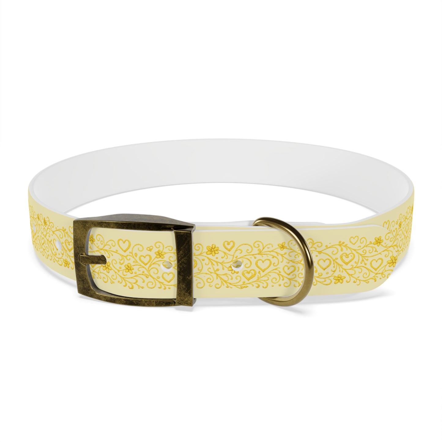 Dog Collar - Love is Gold