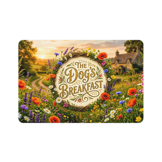 Dog Food Mat - The Dogs Breakfast