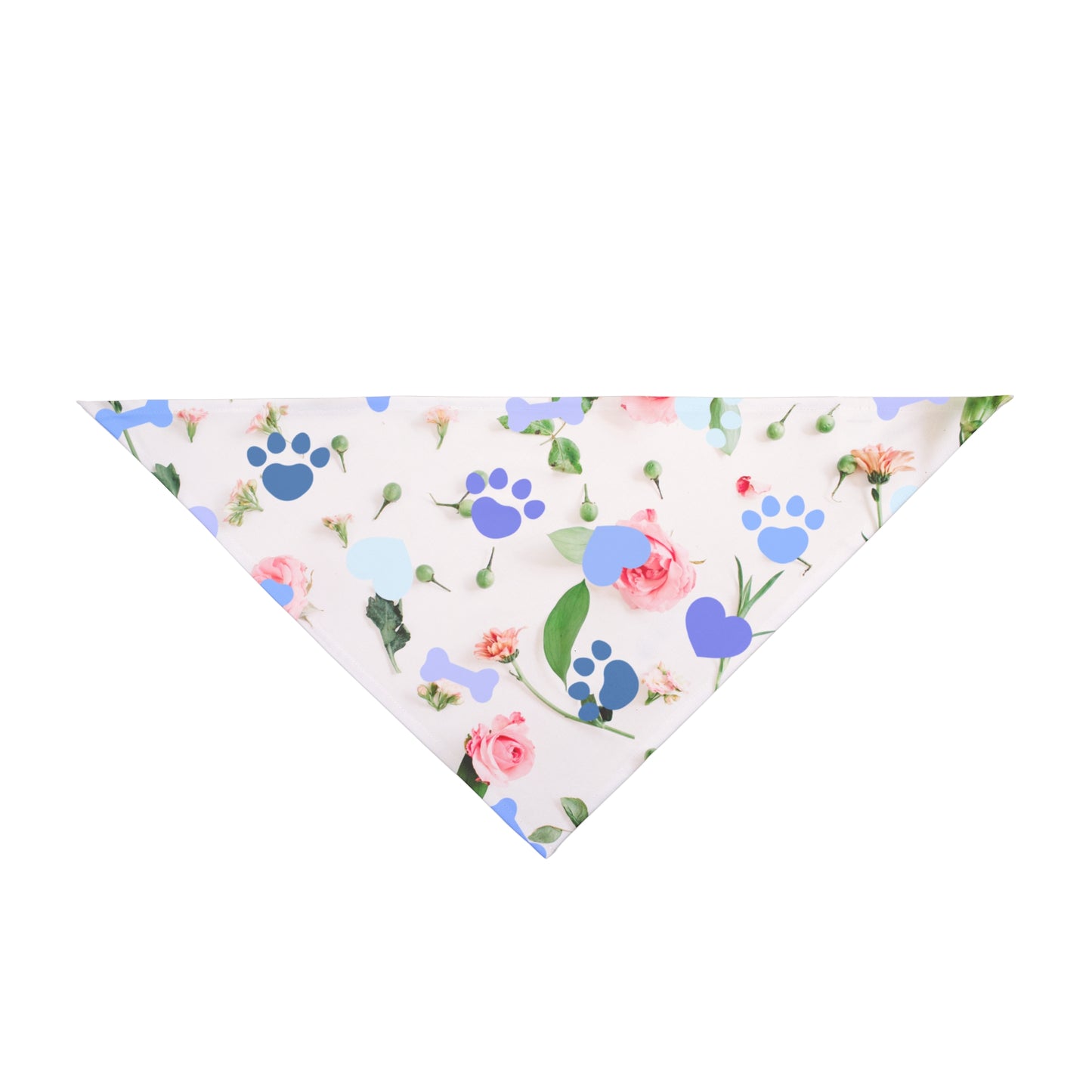 Dog Bandana - Hearts and Rose