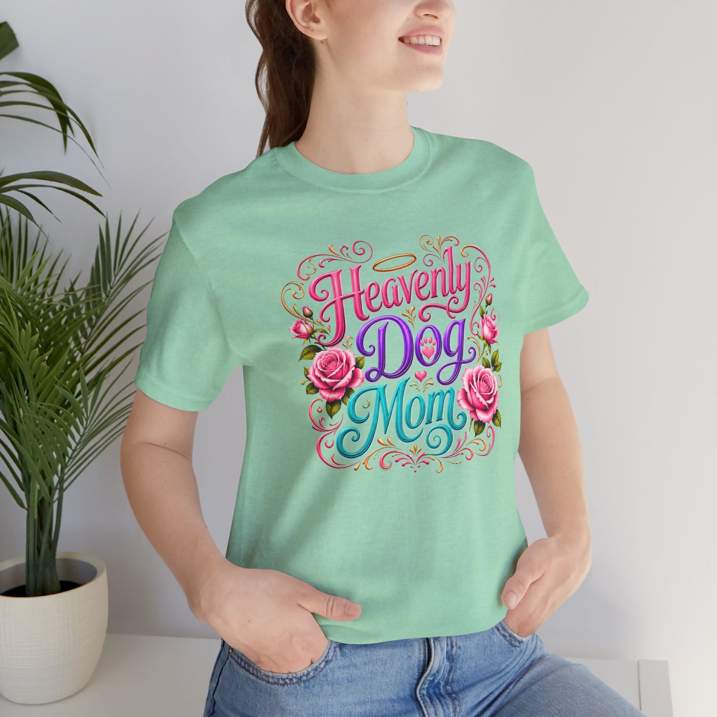 T-Shirt - Heavenly Dog Mom
