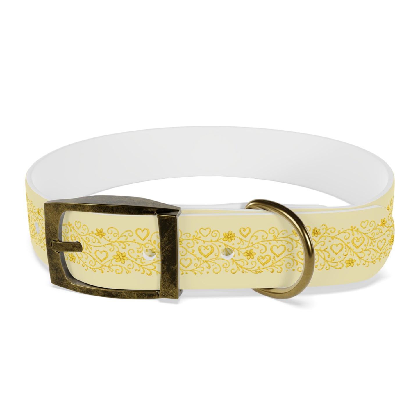 Dog Collar - Love is Gold