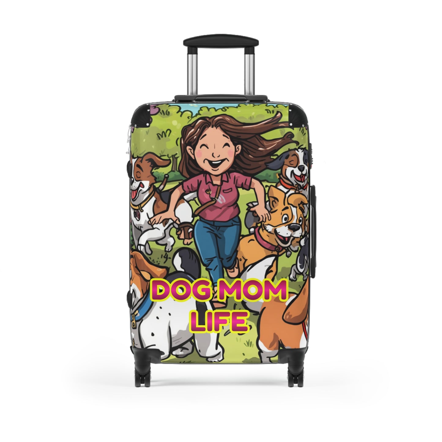 Suitcase - Dog Mom Life