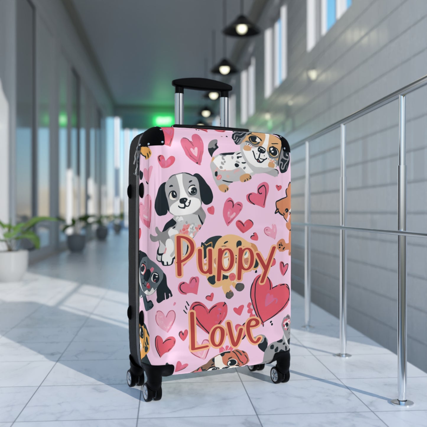 Suitcase - Puppy Love