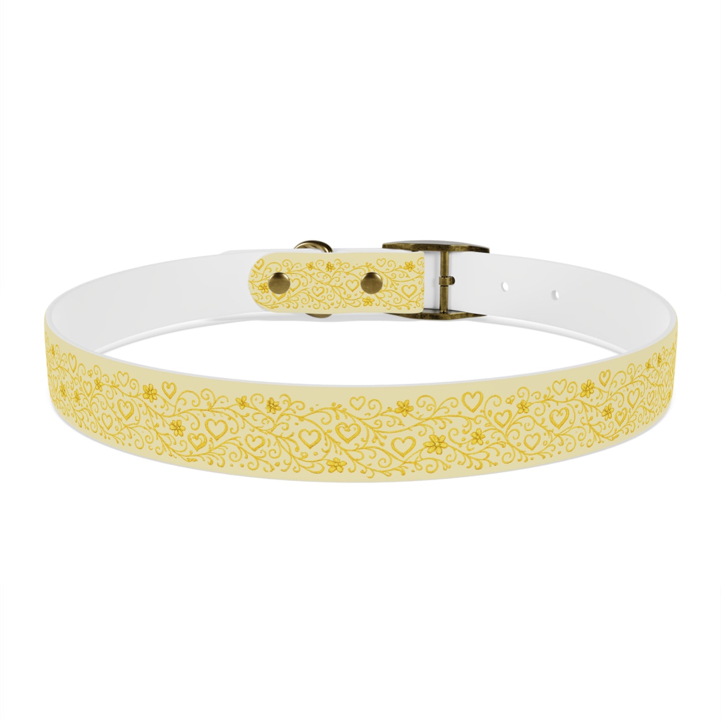 Dog Collar - Love is Gold