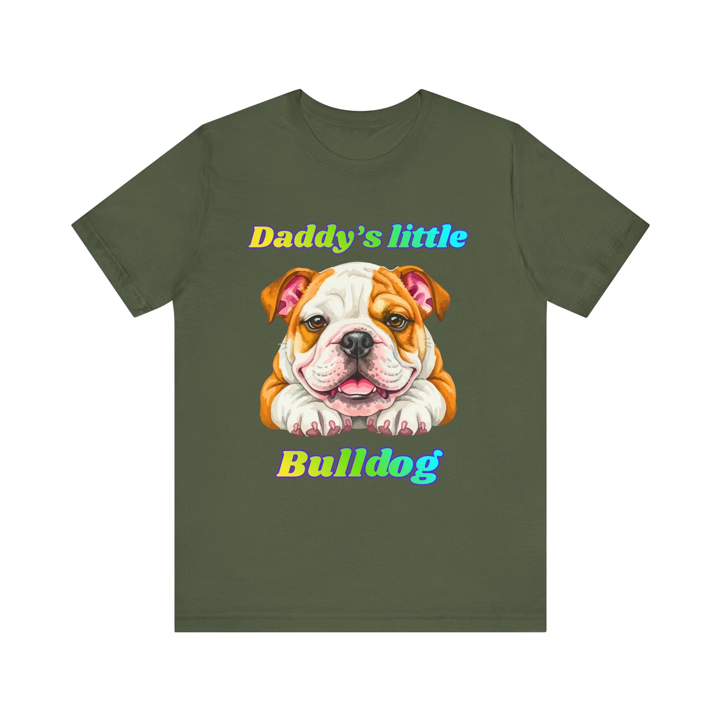 T-Shirt - Daddys Little Bulldog