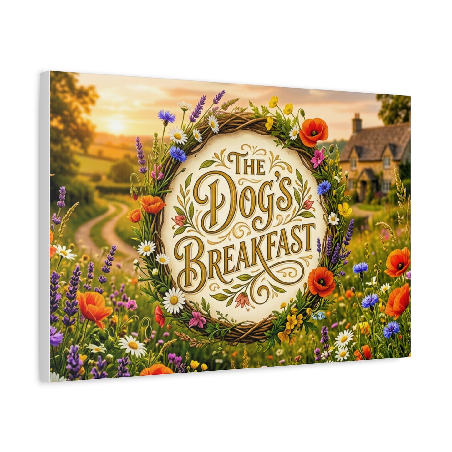 Canvas Print - The Dogs Breakfast